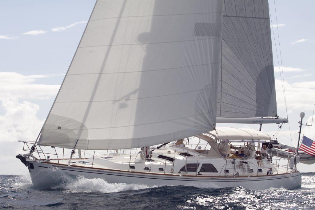 Hylas ARCHANGEL, Nicholson Yachts, Nicholson Sailing Yachts, Nicholson Charter Yacht, Nicholson Caribbean, St. Thomas, USVI, BVI, St. John, Virgin Gorda, Luxury Travel, Luxury Yacht, Crewed Yacht Charter, Caribbean Charter, Charter Yacht 