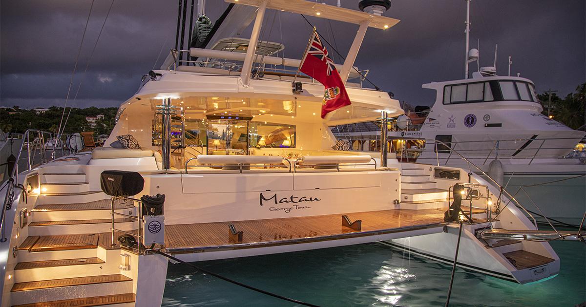 Caribbean Yacht Charter in 2021 on 75' Privilege Catamaran MATAU